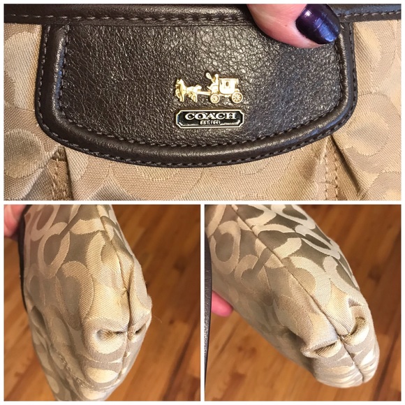Large Coach Wristlet - Picture 4 of 5